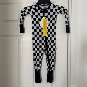 NWT LITTLE SLEEPIES cool checks 12-18m